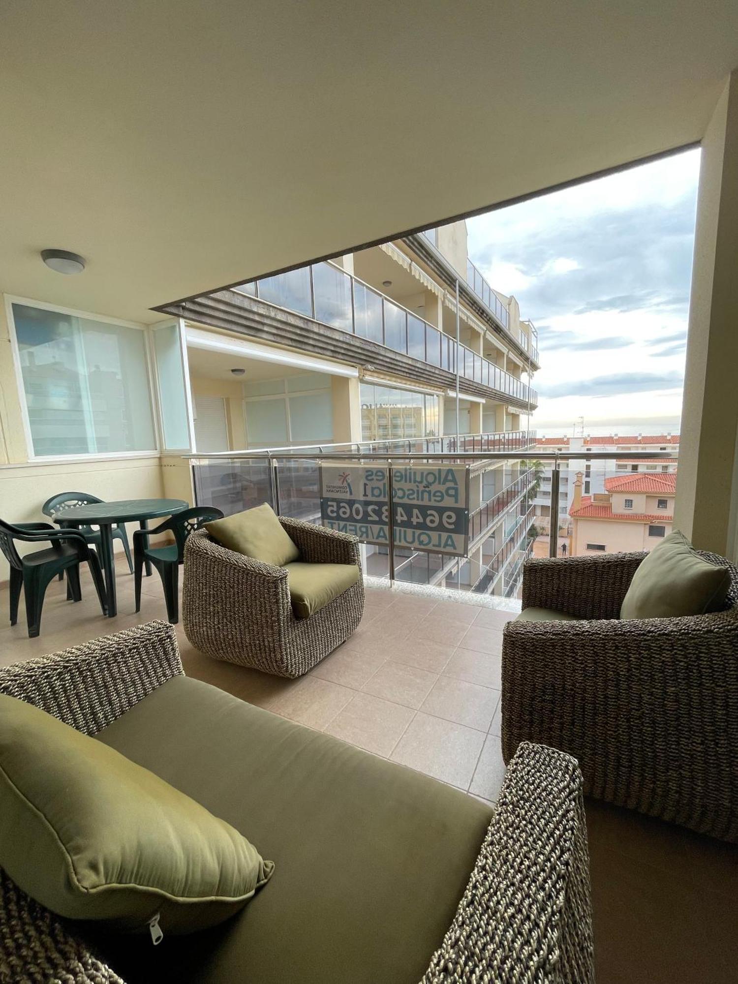Alpen1 Paseo Maritimo Apartment Peniscola Bagian luar foto